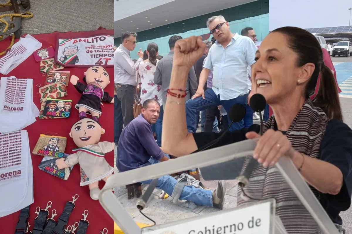 Descubre cómo la visita de Claudia Sheinbaum generó ingresos para pequeños comerciantes locales en el Polyforum