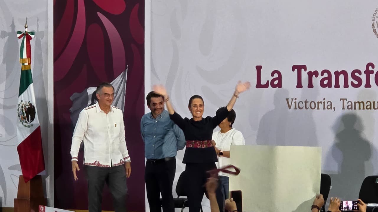 Inicia informe regional de Claudia Sheinbaum en Tamaulipas Inicia informe regional de Claudia Sheinbaum en Tamaulipas