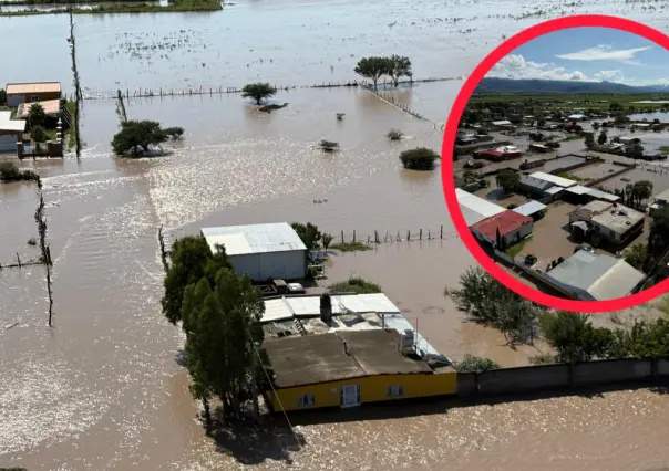 VIDEO | Así luce el poblado Palestina, Durango, tras la inundación del 7 de septiembre
