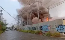 Se incendia subestación de la CFE; vecinos de zonas aledañas reportan apagón