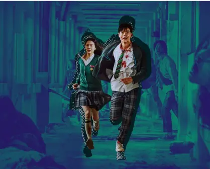 "Estamos Muertos": cuando un brote zombie se desata en una escuela de Corea