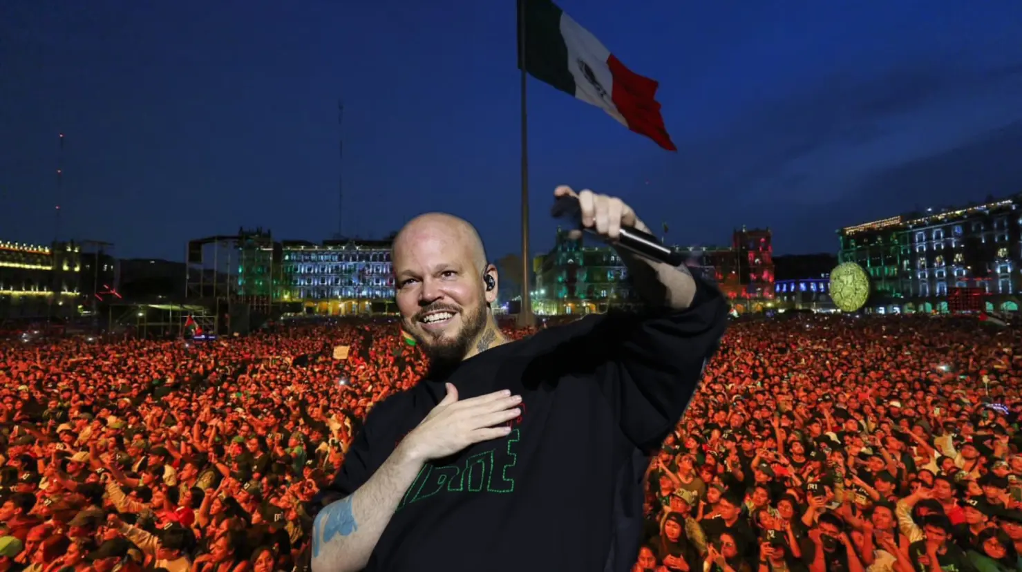 Residente no solo llevó sus rimas y la fuerza de su música, también cargó con un mensaje de resistencia. Fotos: Cortesía Secretaría de Cultura