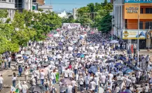 Protestan en Sinaloa por la violencia y piden la salida del gobernador