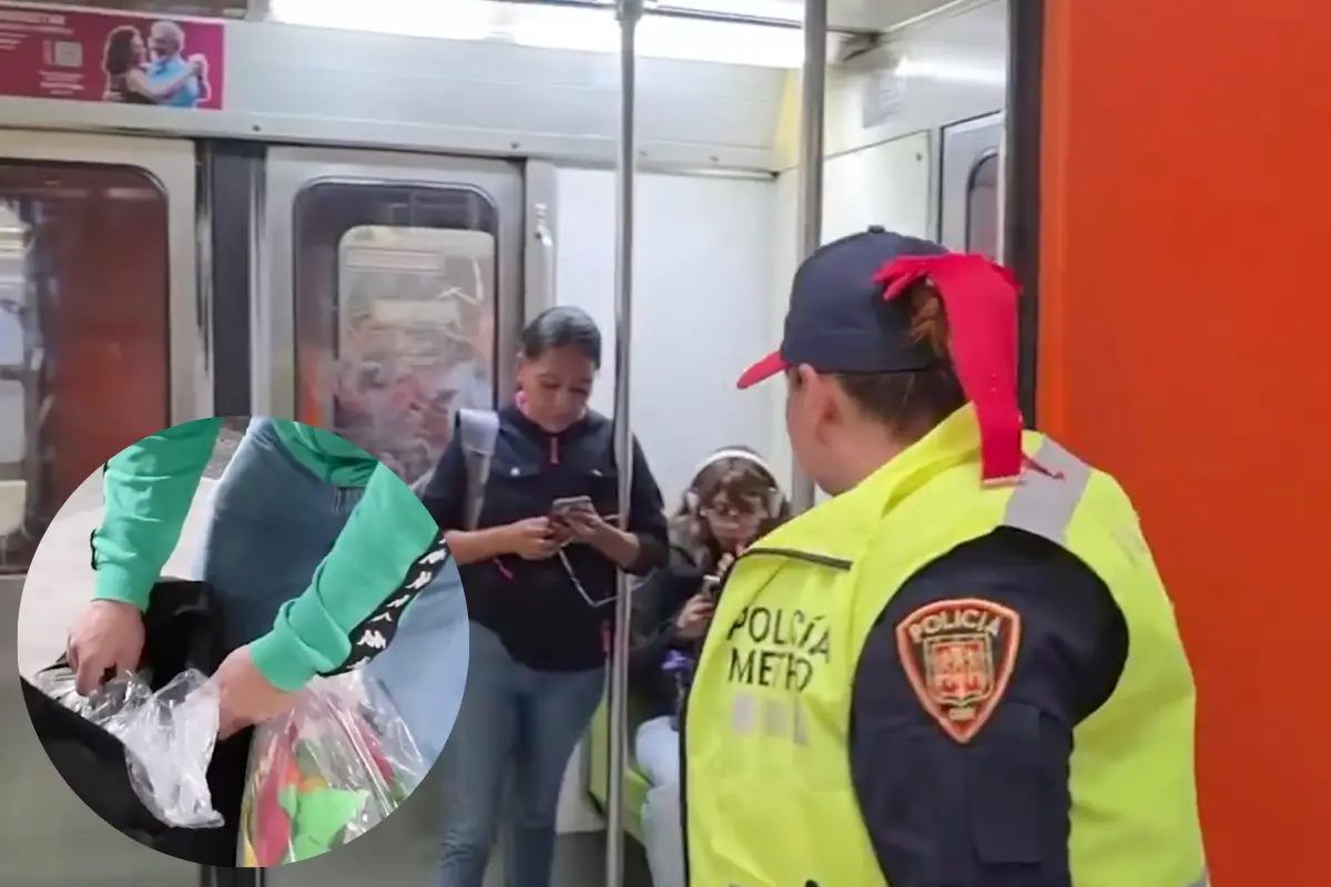 Operativo cero pirotecnia empezará en el Metro | Foto: X @AdrianRubalcava