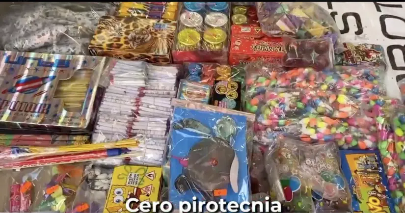 No permitirán acceso a pirotecnia en el Metro. Foto: X @AdrianRubalcava