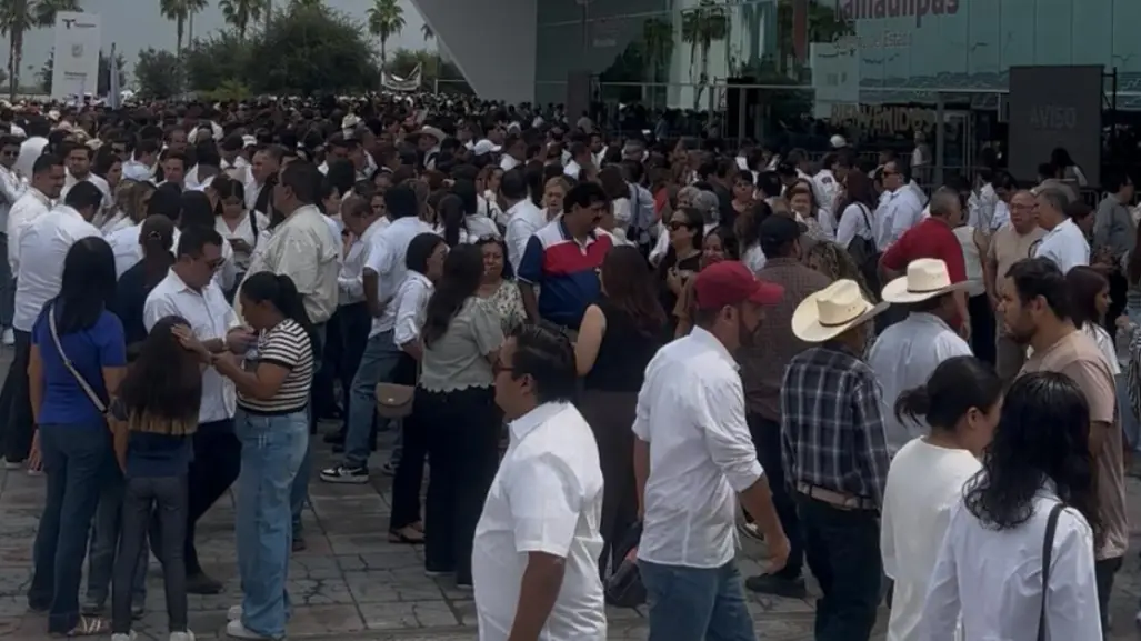 Esto se vio en el Polyforum previo al Informe de Gobierno de la presidenta de México