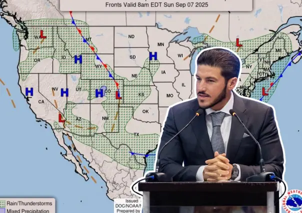 Samuel García informa sobre lluvias en Nuevo León ¿qué tan fuertes serán?