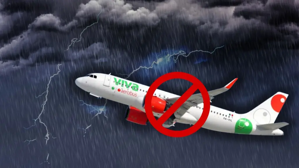 Aerolíneas advierten posibles cancelaciones de vuelos por tormenta eléctrica en Monterrey