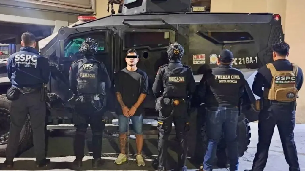 Detienen en Cancún a supuesto jefe de red criminal de Nuevo León