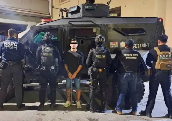 Detienen en Cancún a supuesto jefe de red criminal de Nuevo León