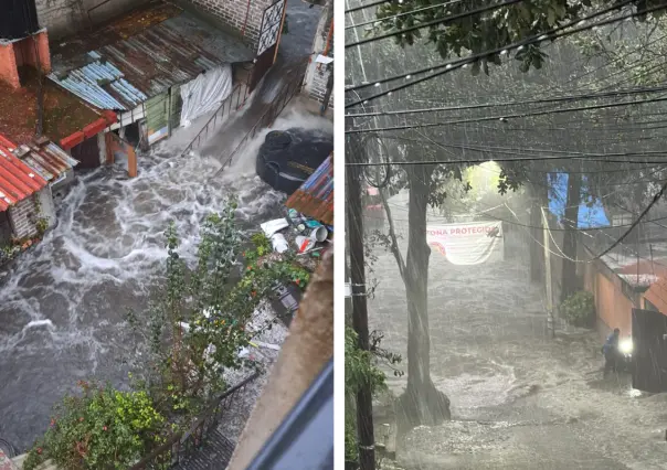 Inundación en Tlalpan: adulta mayor pierde la vida al quedar atrapada en su vivienda