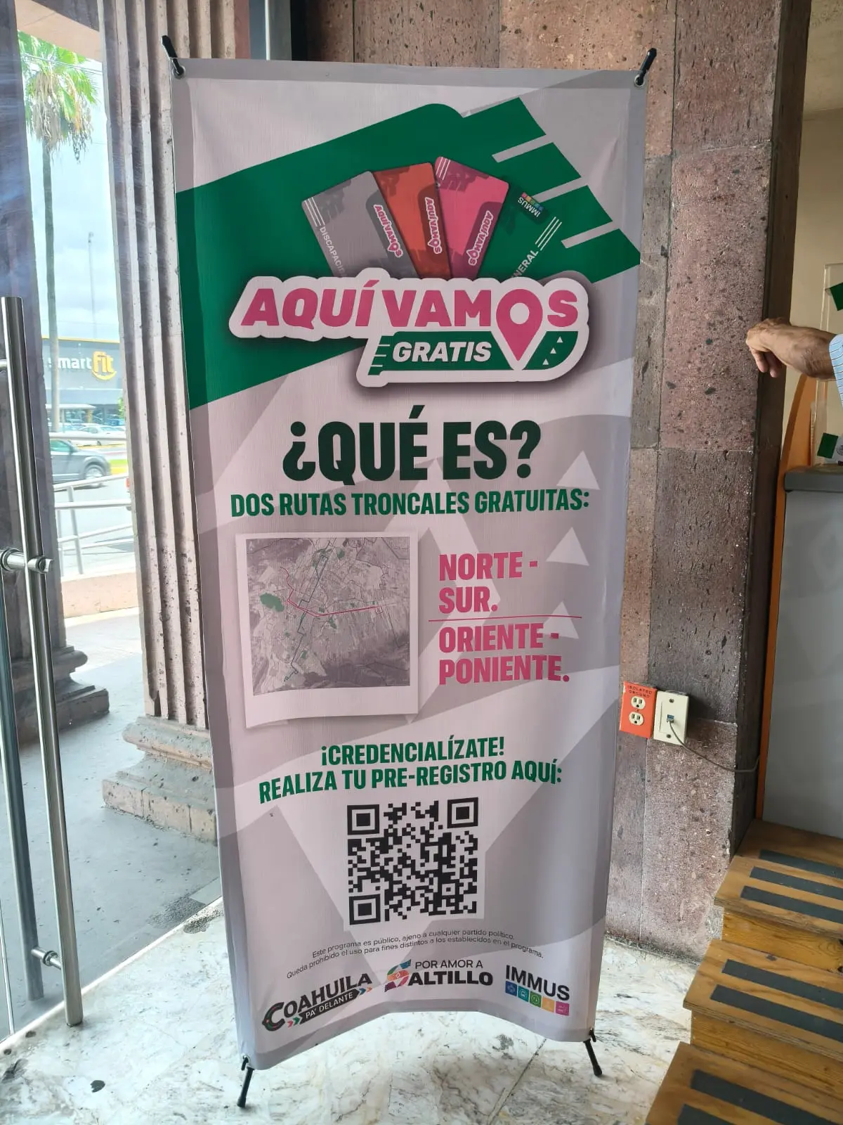 Acercan programa Aquí vamos gratis en Presidencia de Saltillo / Foto: Marco Juárez 