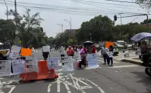 Bloqueo en Río de la Loza: exigen localizar a madre e hijo desaparecidos en Álvaro Obregón