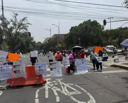 Bloqueo en Río de la Loza: exigen localizar a madre e hijo desaparecidos en Álvaro Obregón
