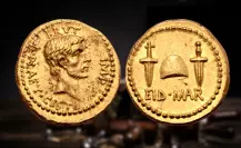 Bruto y su aureus: La moneda romana que alcanzó 2 millones de dólares en subasta