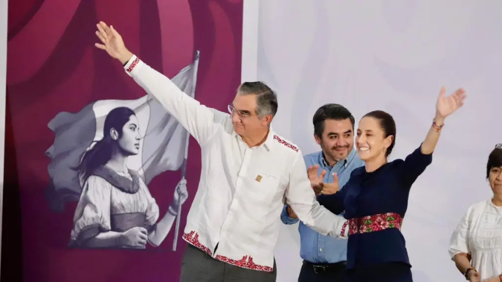 Claudia Sheinbaum anuncia la Agencia Nacional de Aduanas y segunda línea del acueducto en Victoria