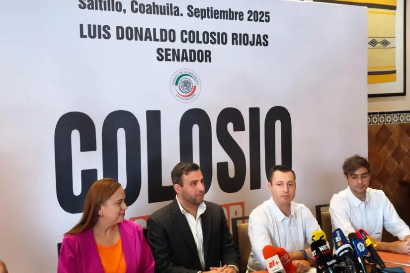 Colosio da a conocer la creación de la Fundación Diana Laura Riojas / Foto: Marco Juárez