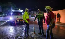 David de la Peña atiende afectaciones por lluvias en Santiago