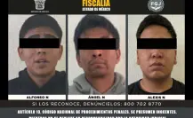 Capturan a ladrones implicados en atraco millonario de carga en Edomex