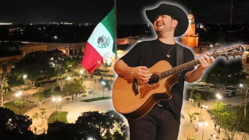 Edén Muñoz en Mérida: ¿a qué hora es el concierto gratis este 15 de septiembre?