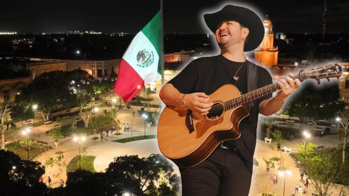 El concierto de Edén Muñoz en Mérida será después de la ceremonia de El Grito Foto: Edén Muñoz/Gobierno de Yucatán