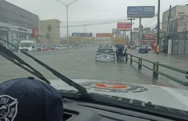 Estos son los cierres viales por las lluvias en Monterrey
