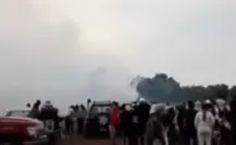 Explosión en Teotihuacán; castillo de pirotecnia deja 28 lesionados en fiesta patronal de San Sebastián Xolalpa