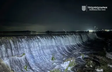 Se desborda presa Centenario y provoca inundaciones en Tequisquiapan, Querétaro