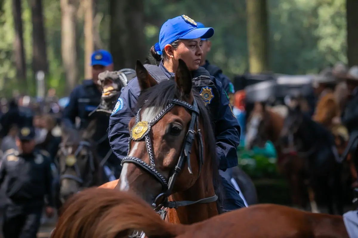 Policía que pertenece a guardabosques. Foto: Alcaldía Cuajimalpa