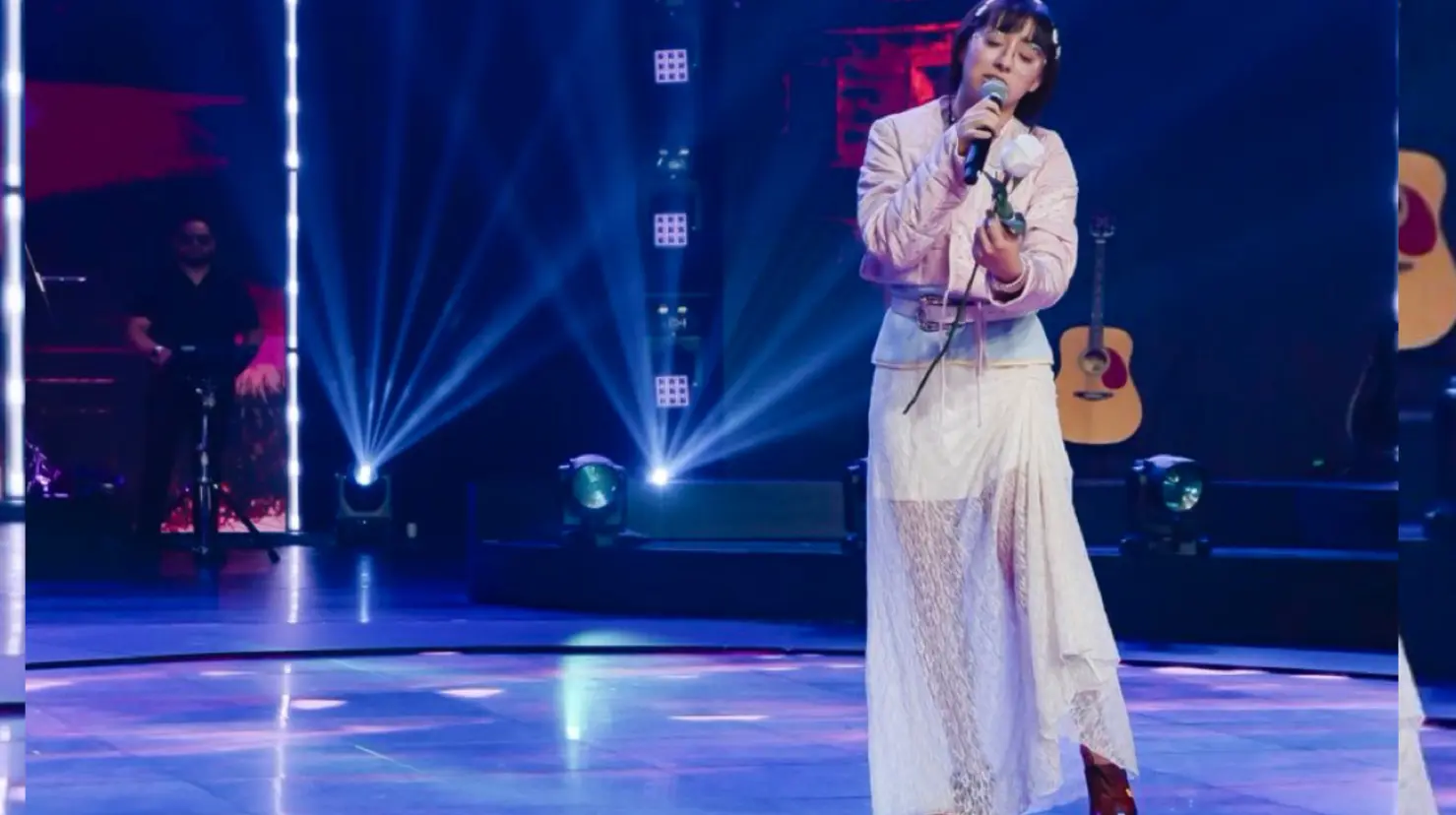 Joven artista de Tijuana deslumbró con su interpretación en la semifinal del 7 de septiembre y aseguró su pase a la final de México canta. Foto; Secretaría de Cultura.
