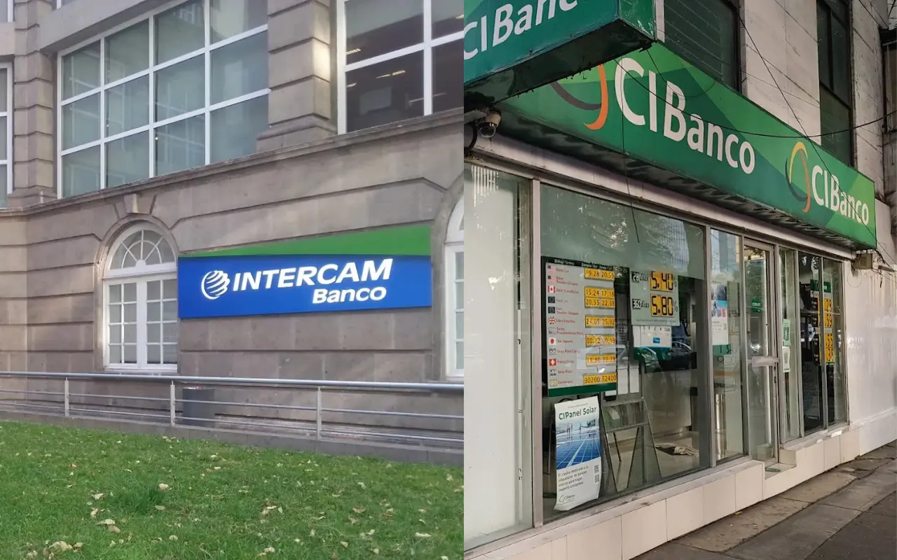 Fachada de Intercam Banco y CIBanco. Foto: INTERCAM BANCO RÍO TIBER 67 / Lia Guttman