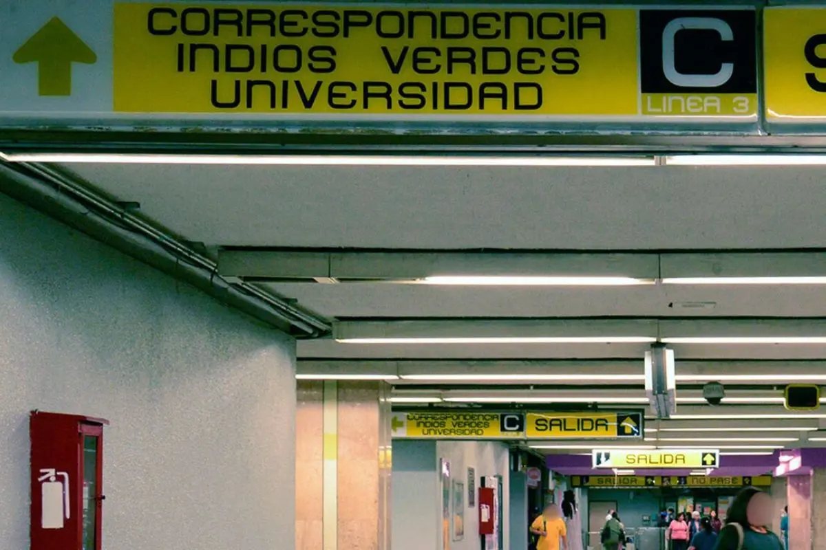 Estación de la Línea 3 del Metro CDMX. Foto: Metro CDMX