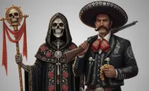 Santa Muerte y Malverde, los dioses de las personas desamparadas en la CDMX