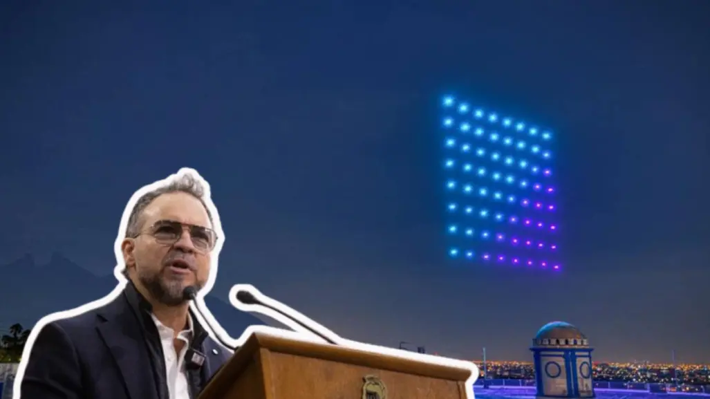 ¡No más pirotecnia! Proponen show de drones en espectáculos públicos en Nuevo León