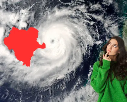 ¿Qué tan probable es que un huracán tenga efectos directos en Durango, según el Atlas de Riesgos?