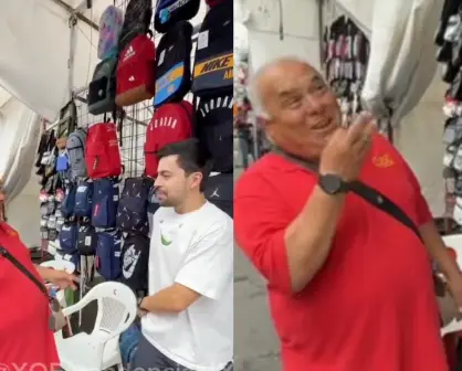VIDEO | Tiktoker va a Tepito a comprar mochilas para regalar y es engañado por vendedor