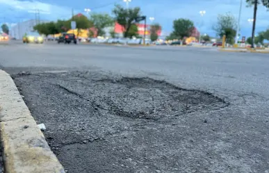 Lluvias en Durango abrieron los baches recién tapados