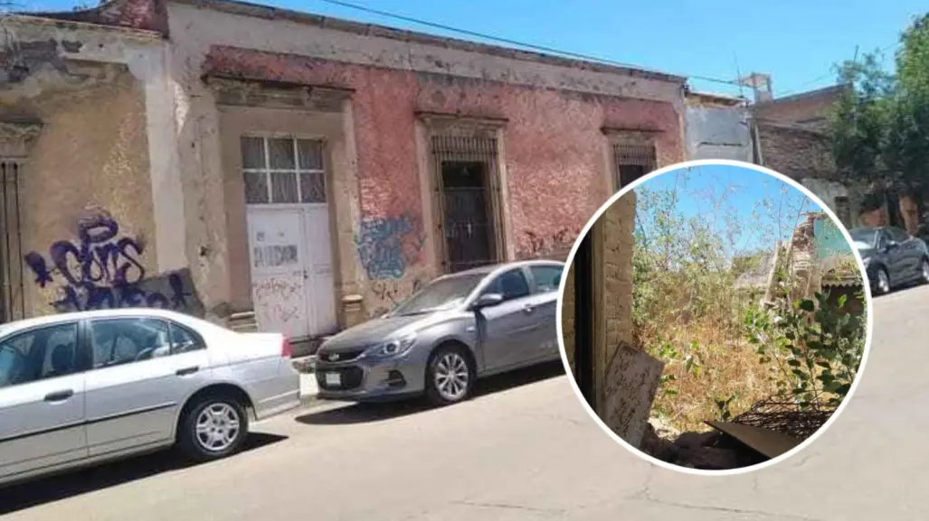 La finca destruida del centro de Durango que venden en Marketplace por 8.5 millones de pesos