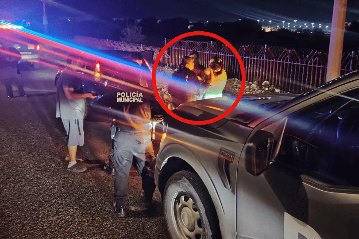 La oficial se convirtió en ejemplo de vocación de servicio. Foto: Facebook/Raúl Cantú.