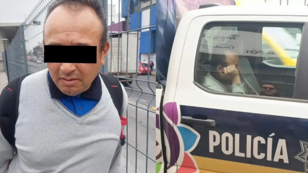 Detienen a sujeto por acoso sexual contra mujer en Mexibús Línea 4 de Ecatepec