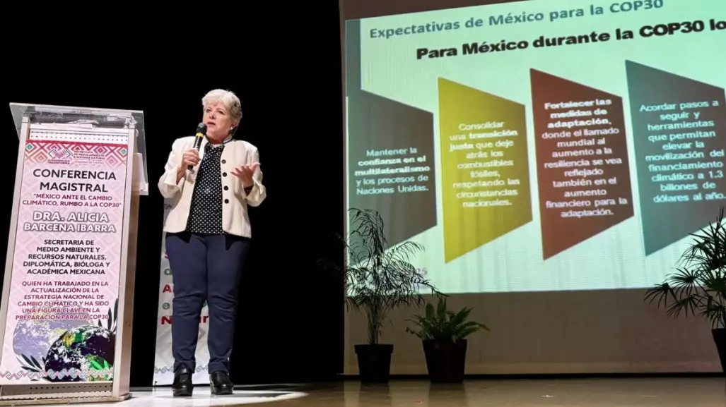 México avanza por un ambiente más sano y de convivencia integral: Alicia Bárcena