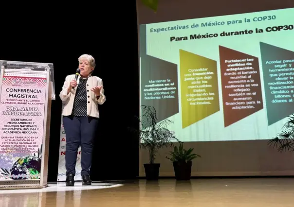 México avanza por un ambiente más sano y de convivencia integral: Alicia Bárcena