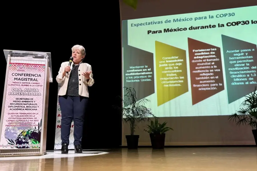 México avanza por un ambiente más sano y de convivencia integral: Alicia Bárcena