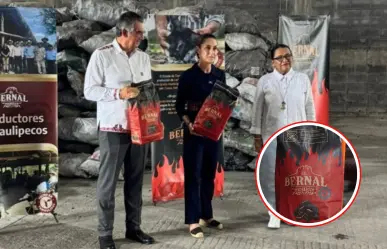 Claudia Sheinbaum conoció la nueva empacadora de carbón en Tamaulipas