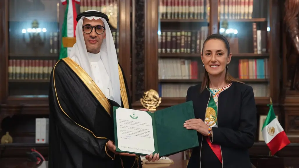 Claudia Sheinbaum recibe cartas credenciales de distintos embajadores en Palacio Nacional