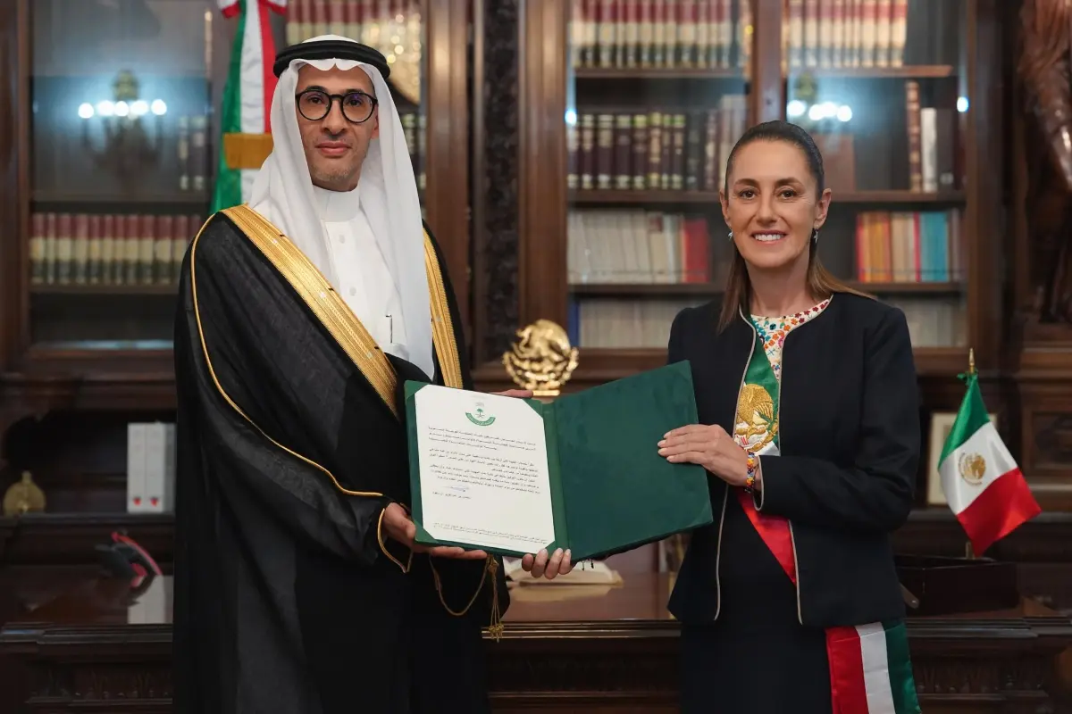 Fahad Ali H y Claudia Sheinbaum Foto: X(Twitter) @Claudiashein