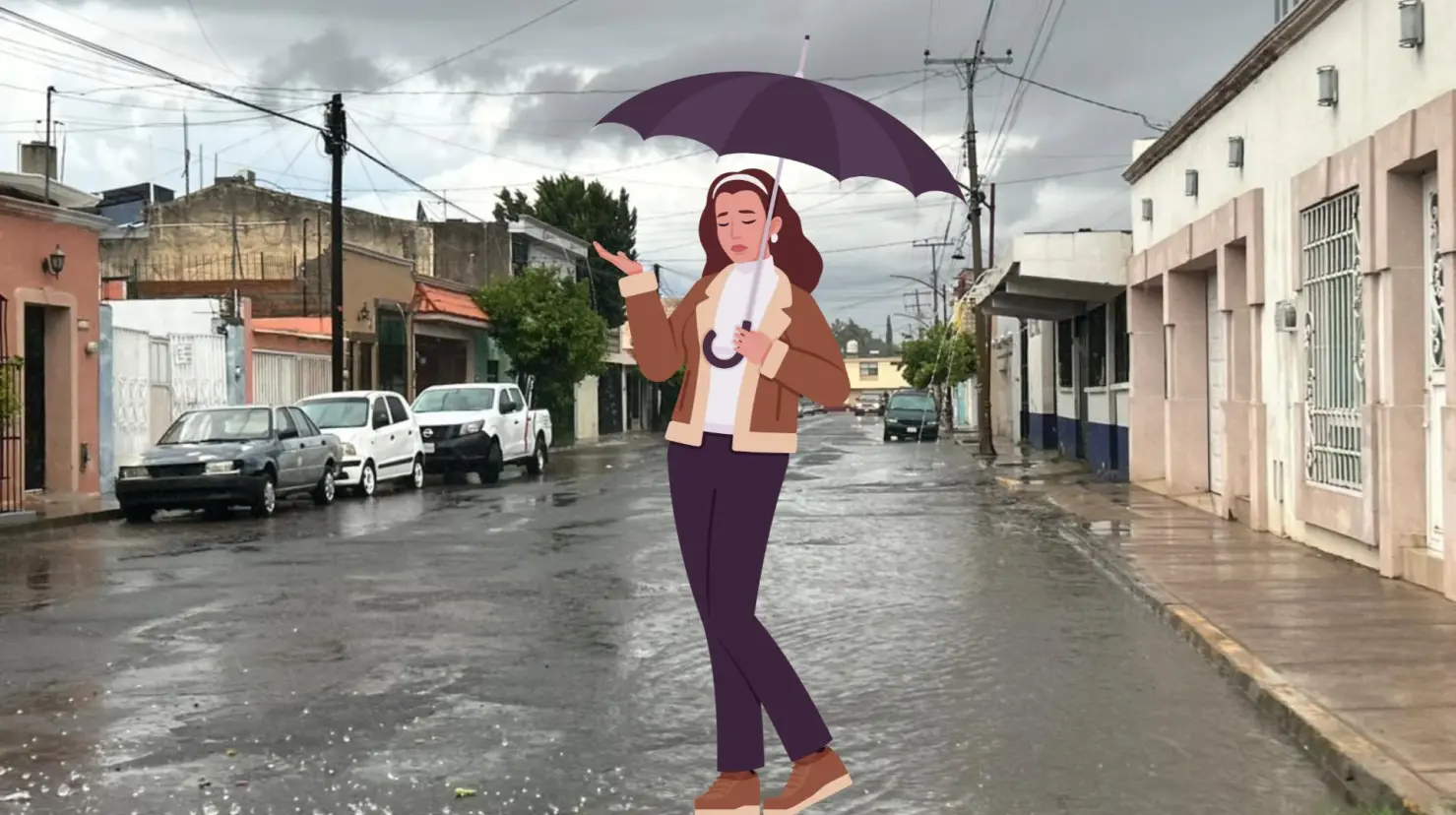 Se esperan lluvias ligeras en el municipio de Durango. Foto: Alejadro Ávila.