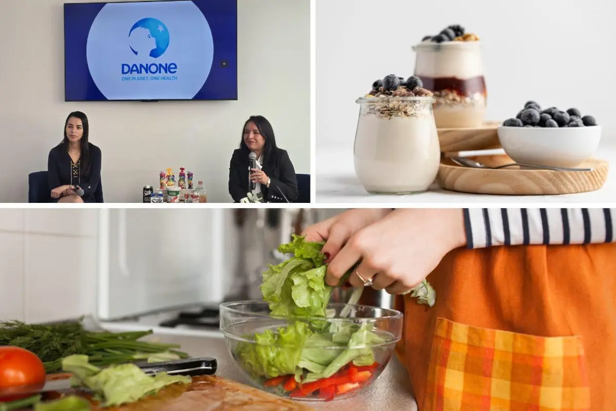 Danone en CDMX apuesta por la salud. Foto:  Mario Flores l Canva