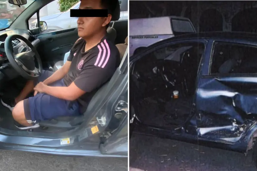 Detienen a Andrés Armando en un reten en el municipio de Comondú. Foto: La Polaca BCS / Facebook | HoyBCS.com