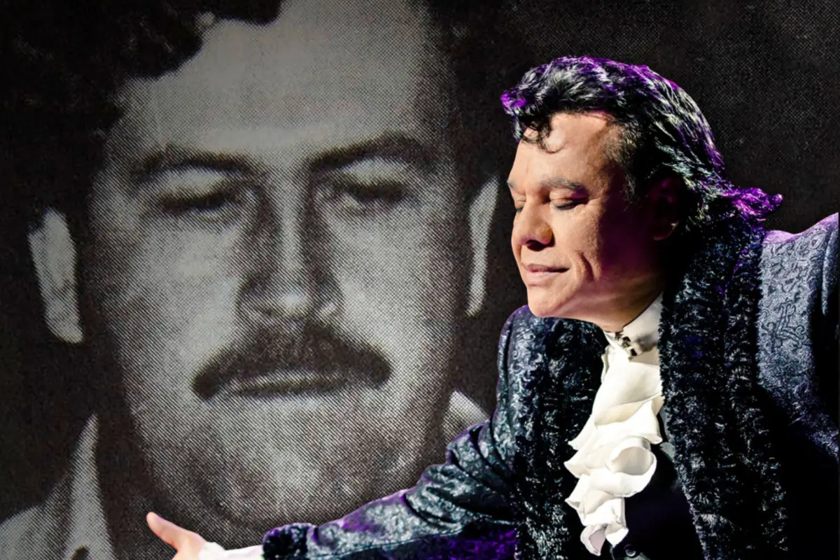 Juan Gabriel y Pablo Escobar (Foto: IG @soyjuangabriel_ / Canva)